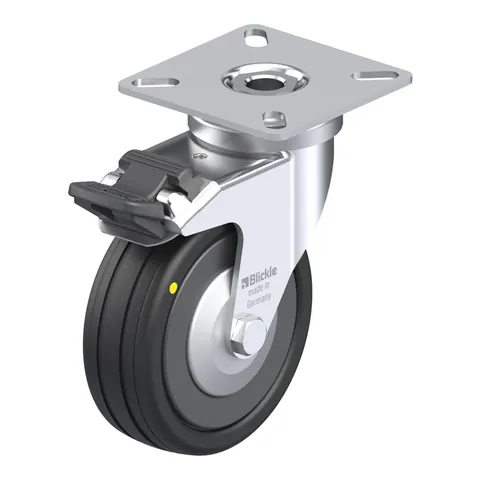 Blickle LPA-VPA 75K-FI-EL-FA – okretni točkić Ø75 mm, nosivost 45 kg