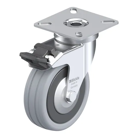 Blickle LPA-VPA 75K-FI-FA – okretni točkić Ø75 mm, nosivost 60 kg