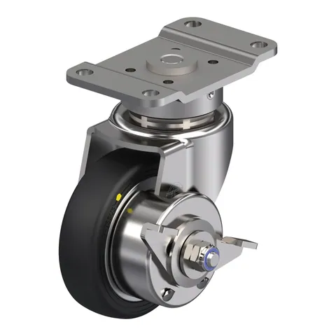 Blickle LPX-PGV 84XR-PG1-SRA-EL-FA – okretni točkić Ø84 mm, nosivost 90 kg