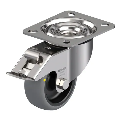 Blickle LEX-TPA 80G-FI-ELS – okretni točkić Ø80 mm, nosivost 65 kg
