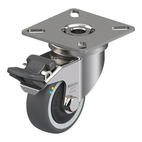 Blickle LPXA-PATH 50KFD-FI-ELS – okretni točkić Ø50 mm, nosivost 50 kg