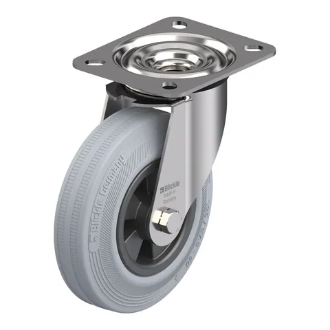 Blickle LEX-VPP 125XR-SG – okretni točkić Ø125 mm, nosivost 100 kg