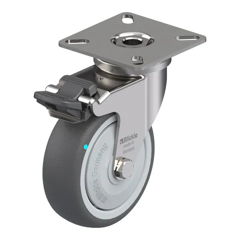 Blickle LPXA-PATH 75KFD-FI – okretni točkić Ø75 mm, nosivost 75 kg