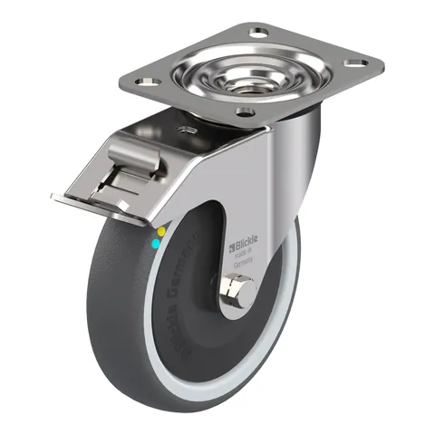 Blickle LEX-PATH 125KFD-FI-ELS – okretni točkić Ø125 mm, nosivost 150 kg