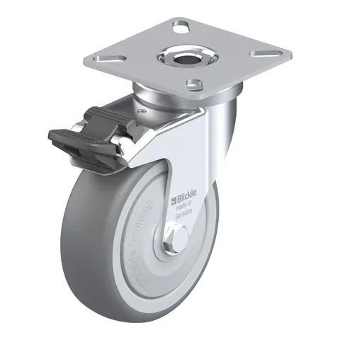 Blickle LPA-TPA 75KF-FI – okretni točkić Ø75 mm, nosivost 75 kg