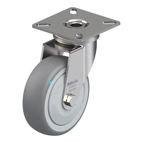 Blickle LPXA-TPA 75KFD – okretni točkić Ø75 mm, nosivost 75 kg