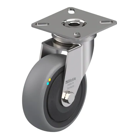 Blickle LPXA-TPA 75KFD-ELS – okretni točkić Ø75 mm, nosivost 50 kg
