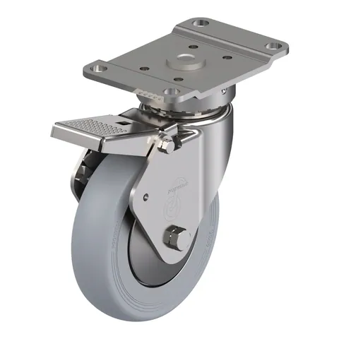 Blickle LPX-PGV 120XR-PG2-FI-SG-FA – okretni točkić Ø120 mm, nosivost 150 kg