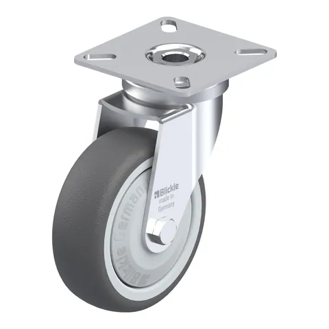 Blickle LPA-PATH 75KF – okretni točkić Ø75 mm, nosivost 75 kg