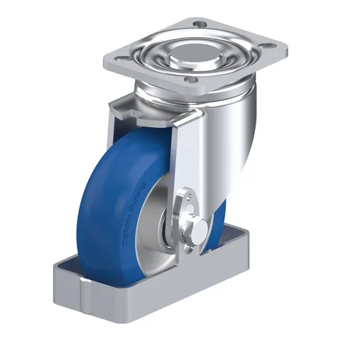 Blickle LH-ALBS 125K-1-CO-FS – okretni točkić Ø125 mm, nosivost 370 kg