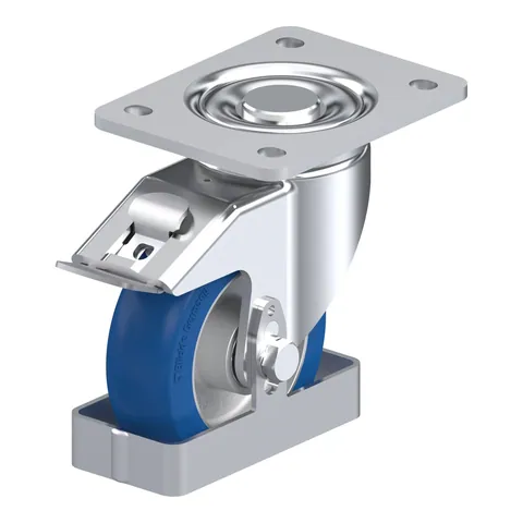 Blickle LH-ALBS 125K-3-FI-CO-FS – okretni točkić Ø125 mm, nosivost 370 kg