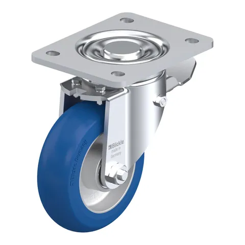 Blickle LH-ALBS 125K-3-ST-CO – okretni točkić Ø125 mm, nosivost 370 kg
