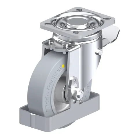 Blickle LH-ALEV 125K-1-ST-SG-AS-FS – okretni točkić Ø125 mm, nosivost 250 kg