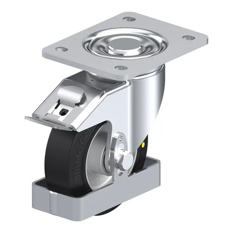 Blickle LH-ALEV 125K-3-FI-EL-FS – okretni točkić Ø125 mm, nosivost 250 kg