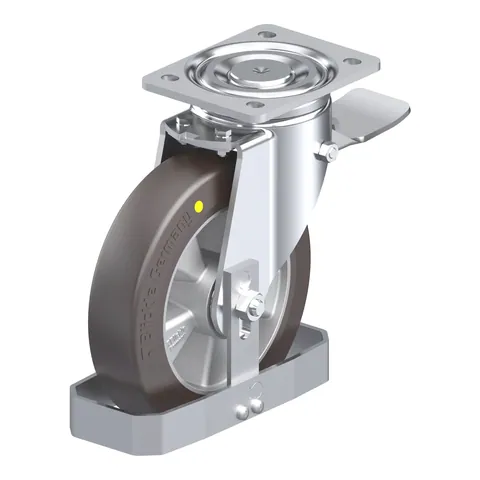 Blickle LH-ALST 200K-ST-AS-FS – okretni točkić Ø200 mm, nosivost 750 kg