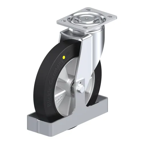 Blickle LH-ALEV 250K-EL-FS – okretni točkić Ø250 mm, nosivost 650 kg