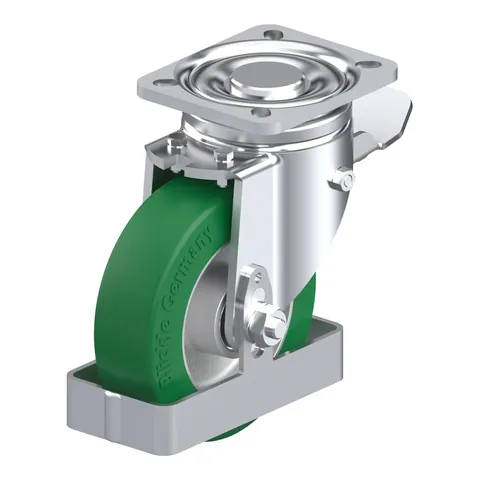 Blickle LH-ALST 125K-1-ST-FS – okretni točkić Ø125 mm, nosivost 370 kg