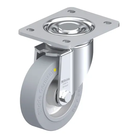 Blickle LH-ALEV 125K-3-SG-AS – okretni točkić Ø125 mm, nosivost 250 kg
