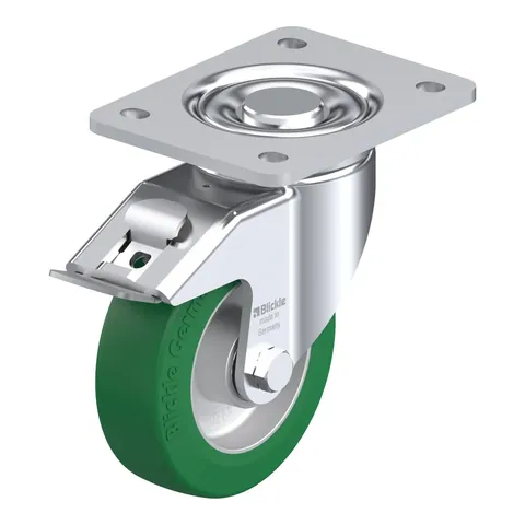 Blickle LH-ALST 125K-3-FI – okretni točkić Ø125 mm, nosivost 370 kg