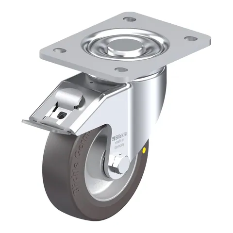Blickle LH-ALST 125K-3-FI-AS – okretni točkić Ø125 mm, nosivost 370 kg