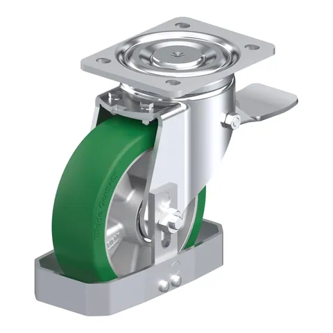 Blickle LH-ALST 160K-ST-FS – okretni točkić Ø160 mm, nosivost 580 kg