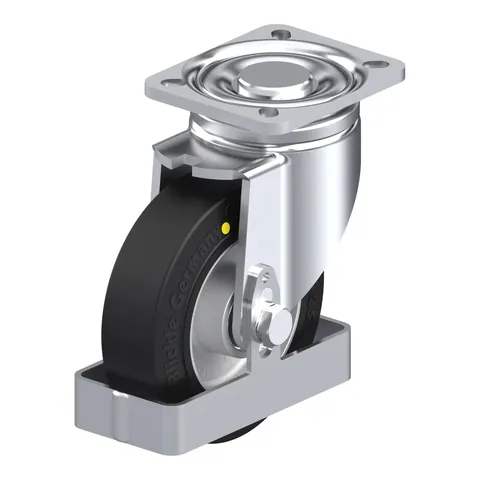 Blickle LH-ALEV 125K-1-EL-FS – okretni točkić Ø125 mm, nosivost 250 kg