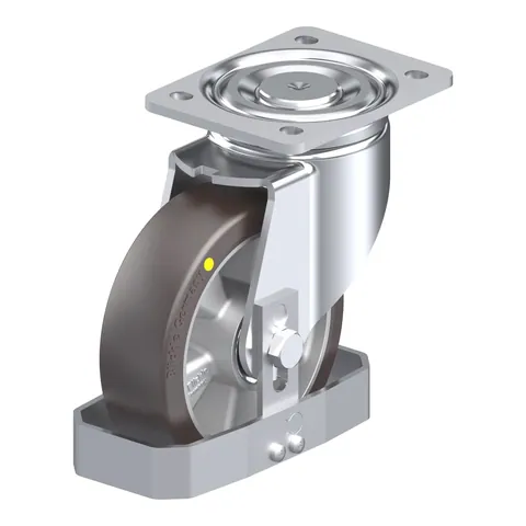 Blickle LH-ALST 160K-AS-FS – okretni točkić Ø160 mm, nosivost 580 kg