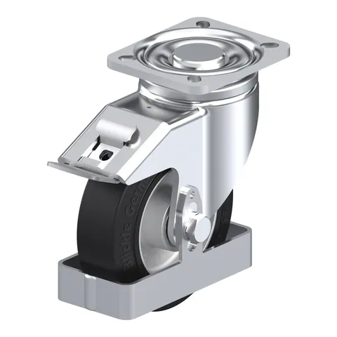 Blickle LH-ALEV 125K-1-FI-FS – okretni točkić Ø125 mm, nosivost 250 kg