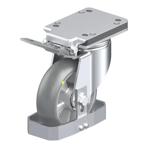 Blickle LH-ALTH 160K-IS-AS-CO-FS – okretni točkić Ø160 mm, nosivost 750 kg