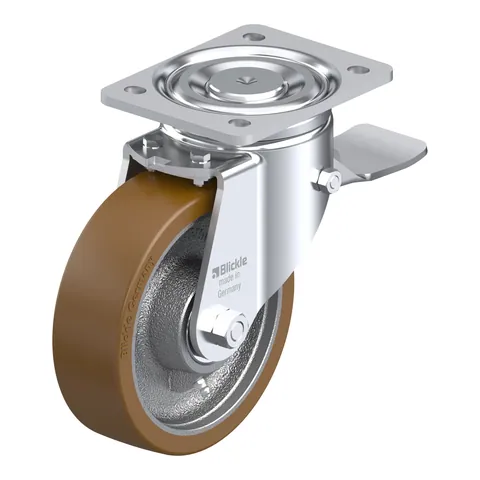 Blickle LH-GB 160K-ST – okretni točkić Ø160 mm, nosivost 800 kg
