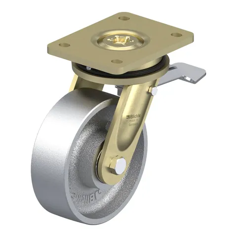 Blickle LS-G 150K-ST – okretni točkić Ø150 mm, nosivost 900 kg