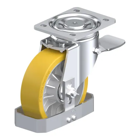 Blickle LH-ALTH 162K-ST-FS – okretni točkić Ø160 mm, nosivost 900 kg
