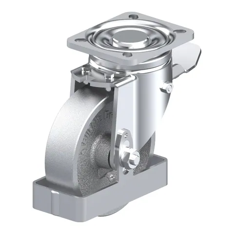 Blickle LH-G 125G-1-ST-FS – okretni točkić Ø125 mm, nosivost 450 kg