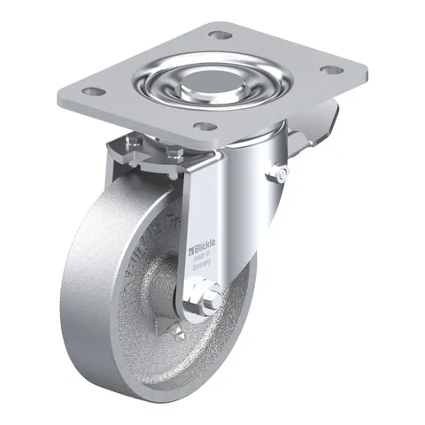 Blickle LH-G 125G-3-ST – okretni točkić Ø125 mm, nosivost 450 kg