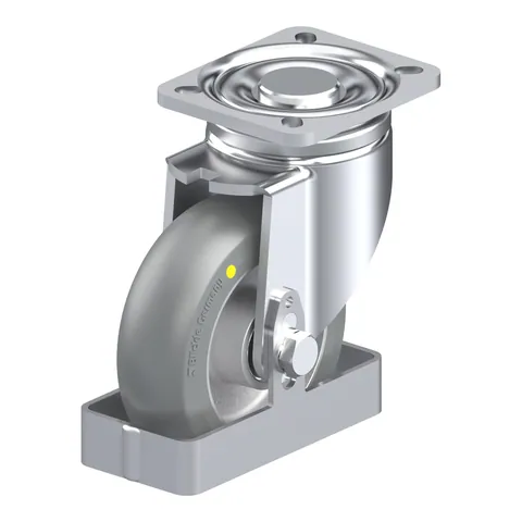 Blickle LH-ALTH 125K-1-AS-CO-FS – okretni točkić Ø125 mm, nosivost 550 kg