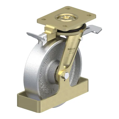 Blickle LS-G 200K-ST-RI4-FS – okretni točkić Ø200 mm, nosivost 1100 kg