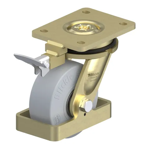 Blickle LS-SE 125K-SG-RI4-FS – okretni točkić Ø125 mm, nosivost 320 kg