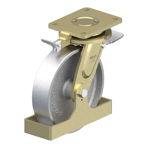 Blickle LS-G 250G-ST-RI4-FS – okretni točkić Ø250 mm, nosivost 1400 kg