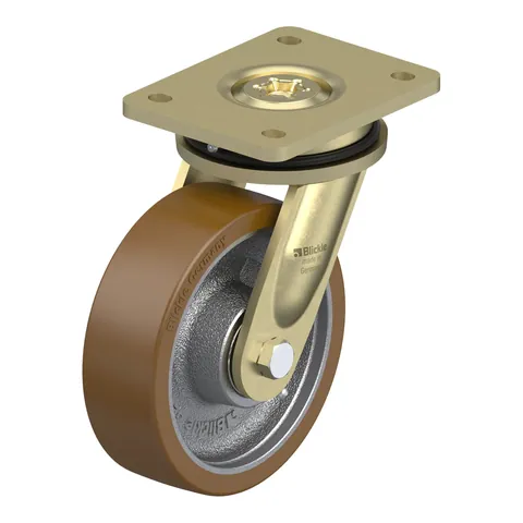 Blickle LS-GB 160K – okretni točkić Ø160 mm, nosivost 800 kg