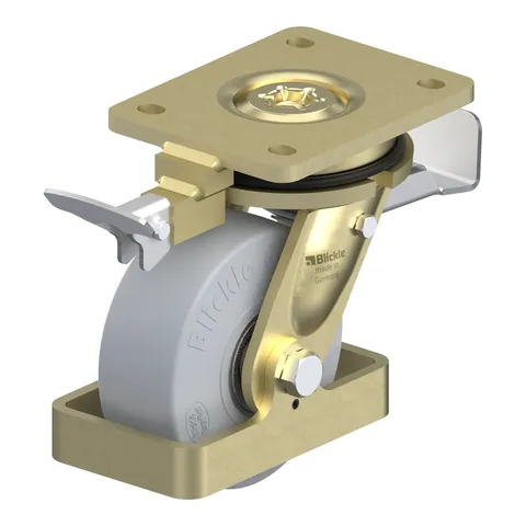 Blickle LS-SE 125K-ST-SG-RI4-FS – okretni točkić Ø125 mm, nosivost 320 kg