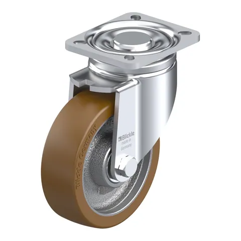 Blickle LH-GB 125K-1 – okretni točkić Ø125 mm, nosivost 550 kg