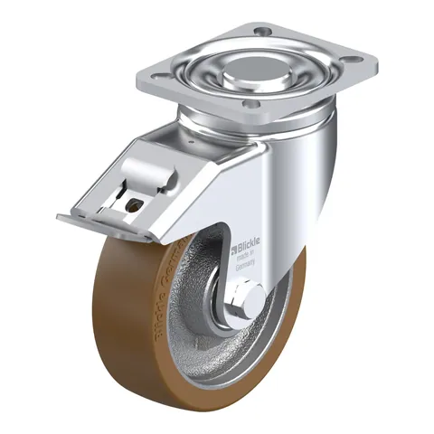 Blickle LH-GB 125K-1-FI – okretni točkić Ø125 mm, nosivost 550 kg