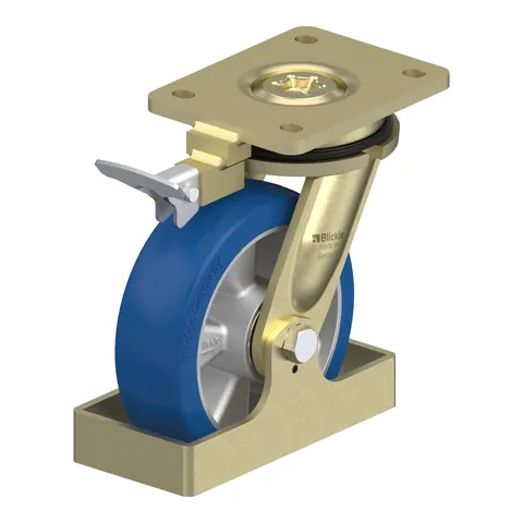 Blickle LS-ALBS 160K-RI4-FS – okretni točkić Ø160 mm, nosivost 580 kg
