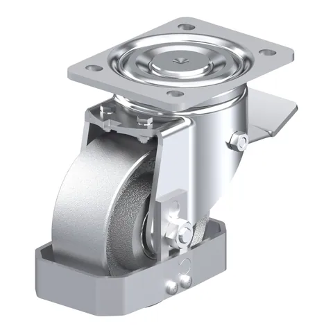 Blickle LH-G 127K-ST-FS – okretni točkić Ø125 mm, nosivost 750 kg
