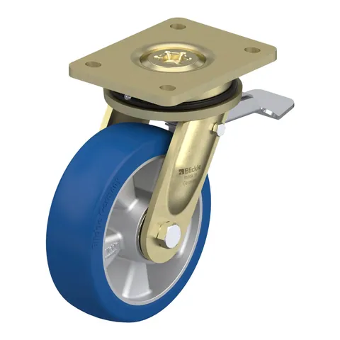 Blickle LS-ALBS 160K-ST – okretni točkić Ø160 mm, nosivost 580 kg