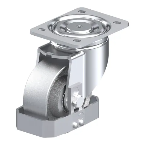 Blickle LH-G 127K-FS – okretni točkić Ø125 mm, nosivost 750 kg