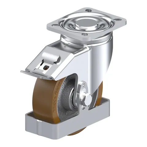 Blickle LH-GB 125K-1-FI-FS – okretni točkić Ø125 mm, nosivost 550 kg