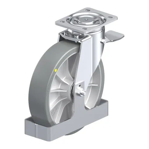 Blickle LH-ALTH 252K-ST-AS-FS – okretni točkić Ø250 mm, nosivost 900 kg