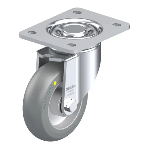 Blickle LH-ALTH 125K-3-AS-CO – okretni točkić Ø125 mm, nosivost 550 kg
