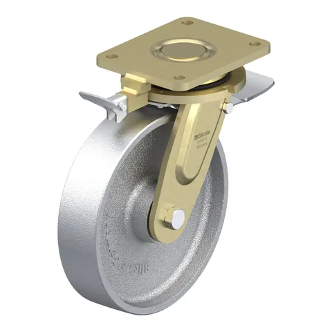 Blickle LS-G 250K-ST-RI4 – okretni točkić Ø250 mm, nosivost 1400 kg
